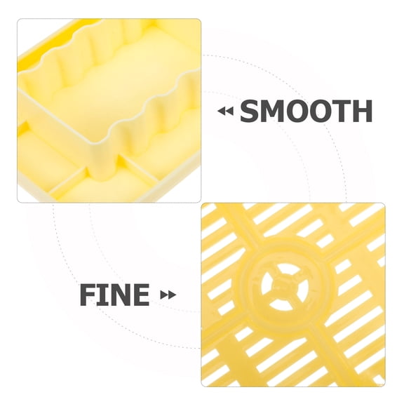 ELAYARD Beige Tofu Press Mold for Homemade Bean Curd and Fresh Cheese Making Kitchen Tool