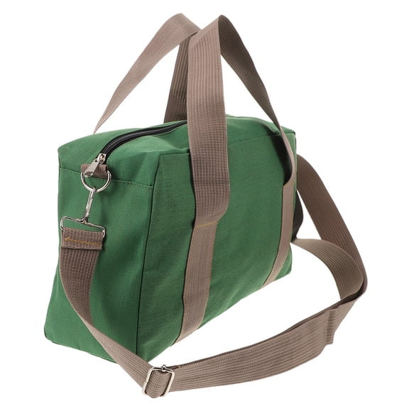 ELAYARD Canvas Tool Pouch for Electricians - Work Bag Organizer, Multi-Compartment Utility Storage, 1 Set