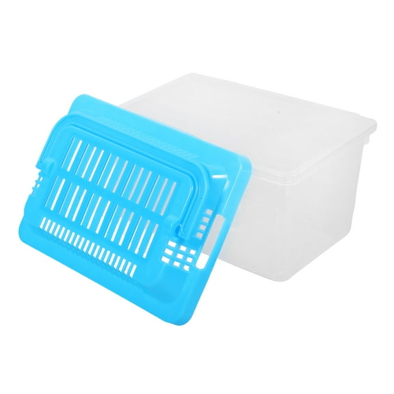 ELAYARD Small Portable Fish Tank for Observing Pets at Home 1Pack