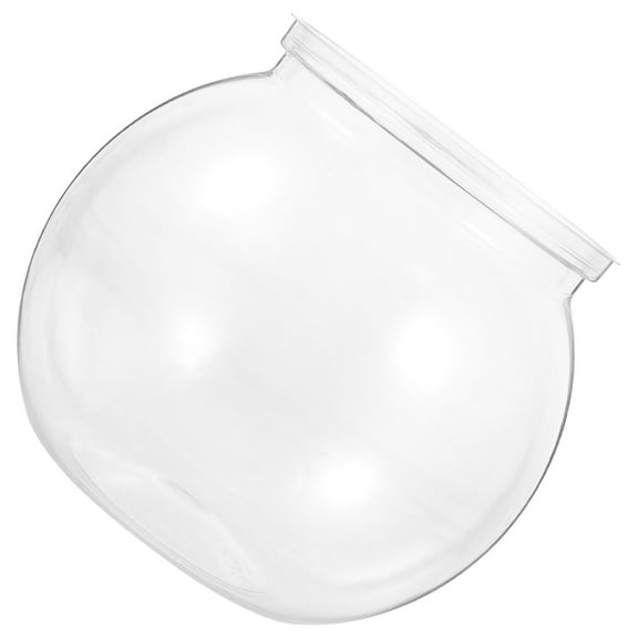 ELAYARD Clear Plastic Fish Bowl for Cocktails and Party Candy Storage Decorative Vase Alternative