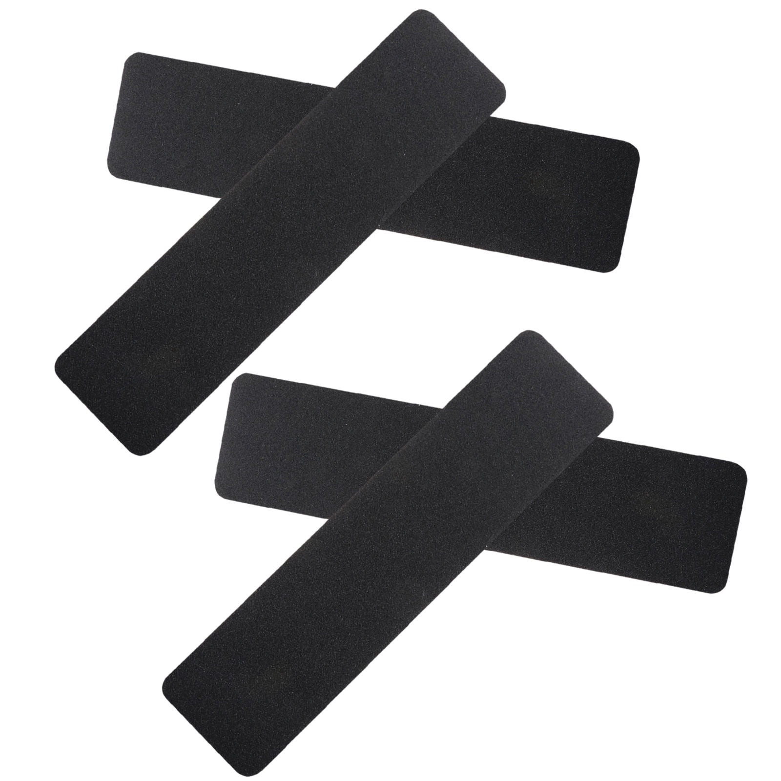 ORFOFE Anti-Skid Grip Tape for Stairs 4Pcs Pvc Non-Slip Safety Strips for Indoor Outdoor Use Pre-Cut Traction Tape for Slippery Floors and Pet Safety
