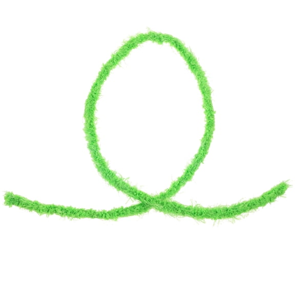 ELAYARD DIY Crafting Chenille Stems Green Fluffy Twisted Rods for Creative Projects