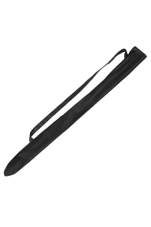 Weatherproof Black Umbrella Cover Bag with Adjustable Shoulder Strap for and Easy Carry