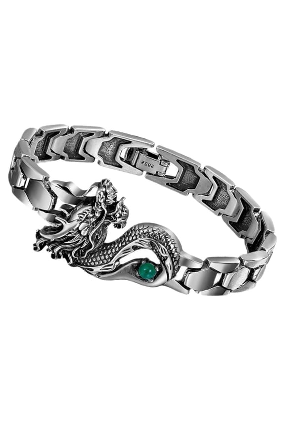 Unique Dragon Bracelet Womens Wrist Decoration Metal Bracelet for New Year