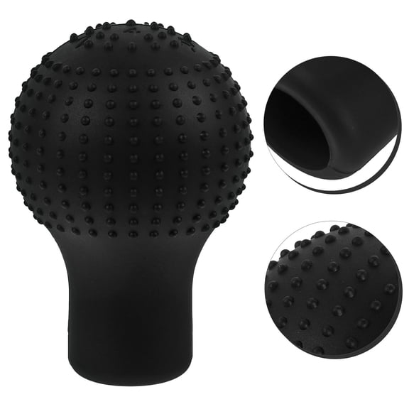 ELAYARD Universal Black Silicone Shift Boot Cover for Car Manual Gear Shift with Anti Slip Grip Interior Accessory