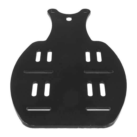 ELAYARD Universal Black Steel Motorcycle Rear Luggage Rack Durable Cargo Carrier for Electric Bikes and Scooters