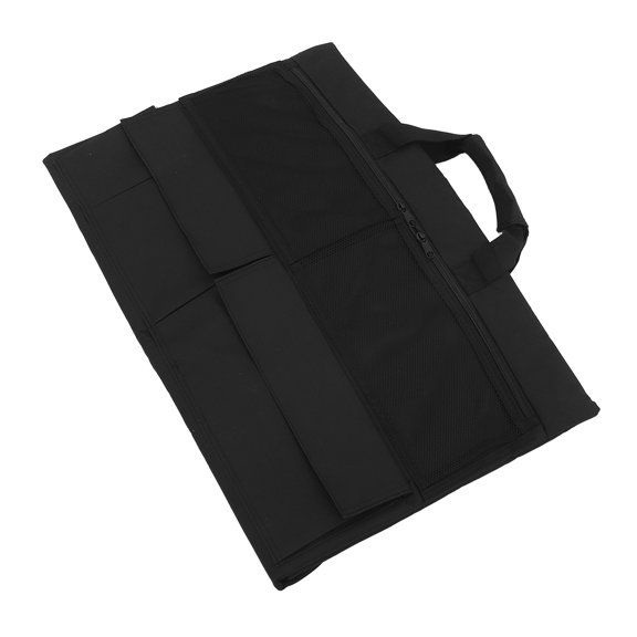 ELAYARD Universal Black Waterproof Monitor Dust Cover with Pocket for Desktop Computer Screen Protection