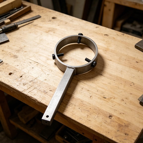 ELAYARD Universal Flywheel Holding Tool with Anti Slip Teeth for Accurate Pulley and Clutch Repairs