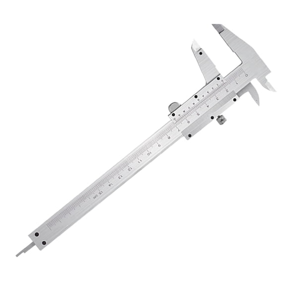 ELAYARD 0-150mm Carbon Steel Caliper Precision Measuring Tool with Thumb Screw for Accurate and Easy Measurement Readings