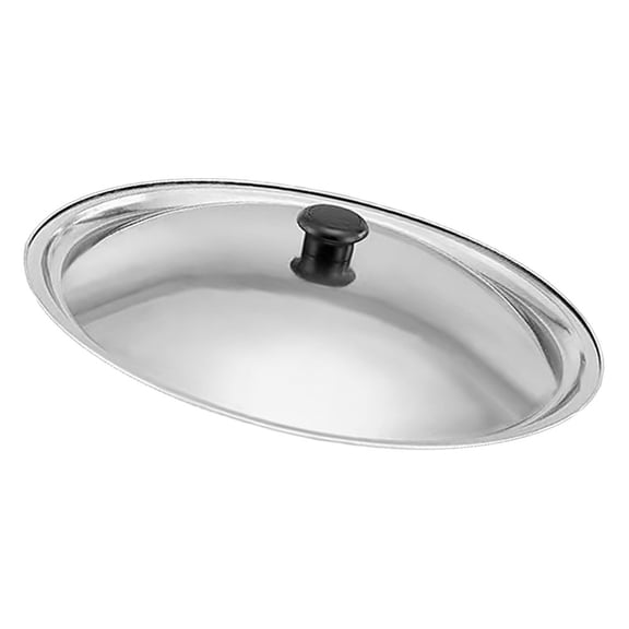 ELAYARD Universal Stainless Steel Pot Lid Compatible with Frying Pans and Cast Iron Cookware