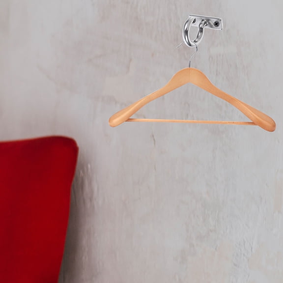 ELAYARD Versatile Stainless Steel Under Cabinet Hook for Kitchen Towels Coats and Outdoor Use with Sleek Design
