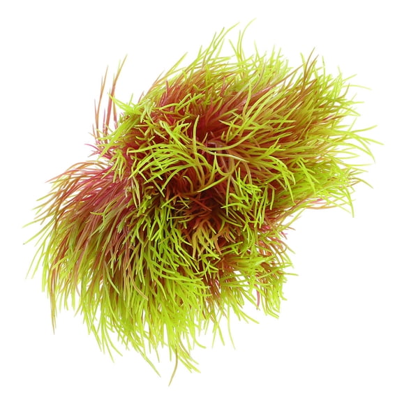 ELAYARD Artificial Aquarium Grass Ball Multi Resin Plants for Aquarium Lifelike Appearance 1Pcs