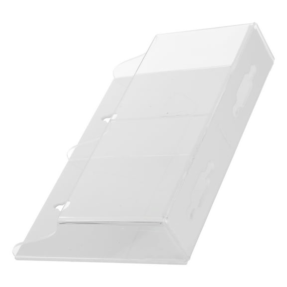 ELAYARD Wall Organizer Bin Acrylic Transparent For Cell Phone Shelf 1Set