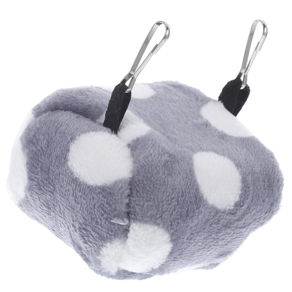 ELAYARD Hamster Cozy Bed Round Flannel 1Pcs for Squirrel Owners in Winter