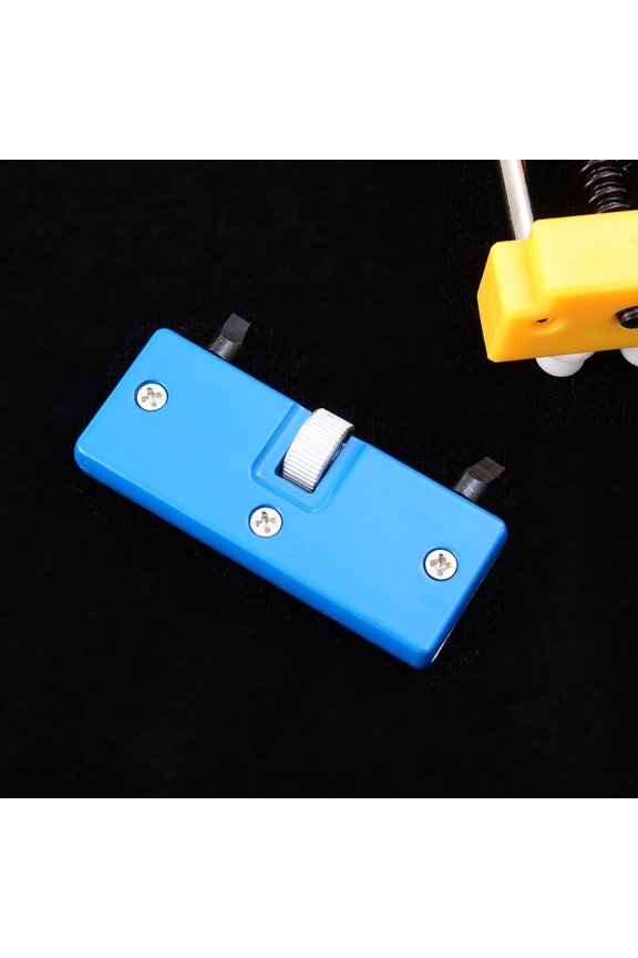 Watch Back Case Opener Tool with Adjustable Positions and Scratch Resistant Holder for Watch Repair