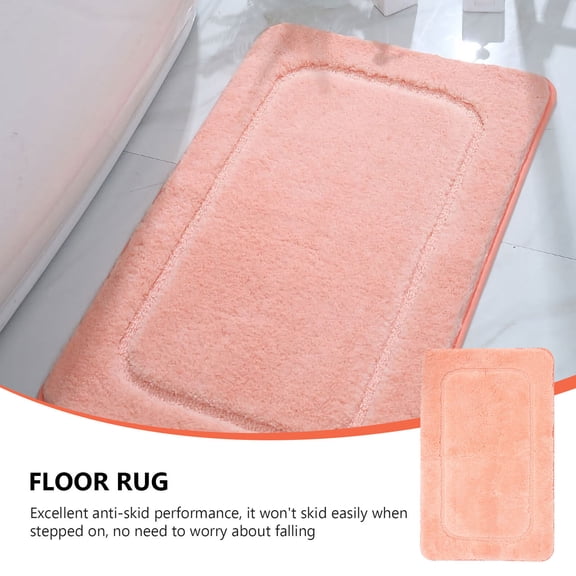 ELAYARD Absorption Floor Mat Non Skid Polyester Fiber Foot Mat for Home Use