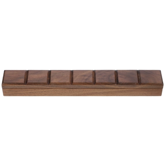 ELAYARD Wooden Mixing Palette Tray with Plastic Pigment Storage, Rectangular Design, 1 Set for Artists and Painters