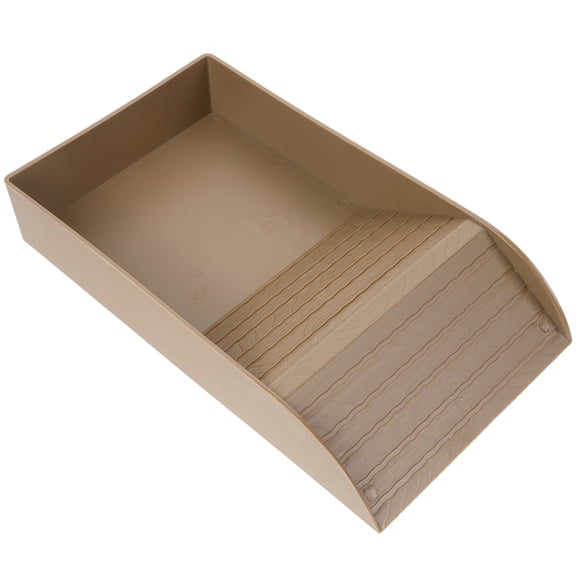 ELAYARD Durable Tortoise Basking Platform ABS Light Brown for Aquarium Decor