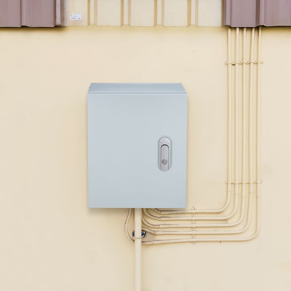 ELAYARD Stainless Steel Weatherproof Outdoor Enclosure Box for Breaker Box Control Cabinet with Easy Installation