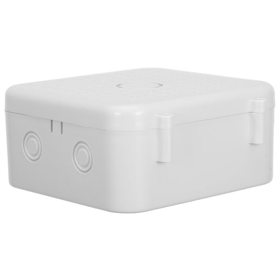 ELAYARD Outdoor White Weatherproof Electrical Box for Switch Connection and Cable Organization