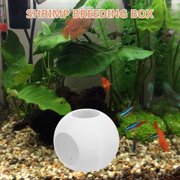 ELAYARD Betta Fish Tank Cave White Plastic Breeding Shelter with Anti Stress Matte Finish