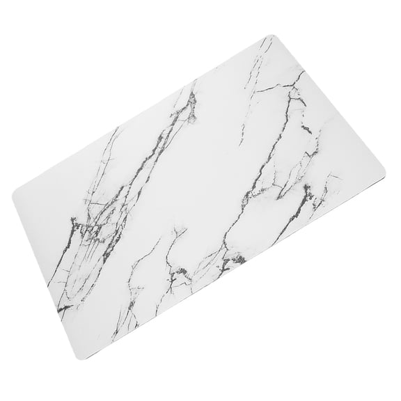 ELAYARD Water Absorbing Nonslip Floor Mat White for Bathroom Door Entrance and Kitchen Use