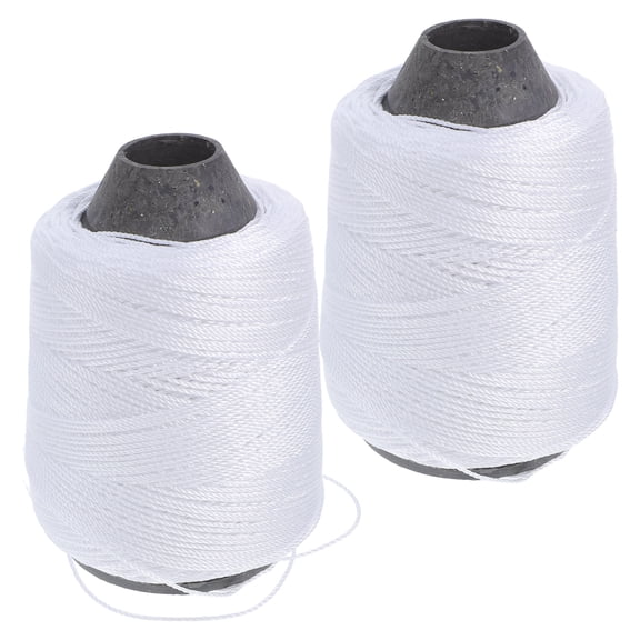 ELAYARD White Nylon String Line for Construction Masonry Gardening and Outdoor Tasks