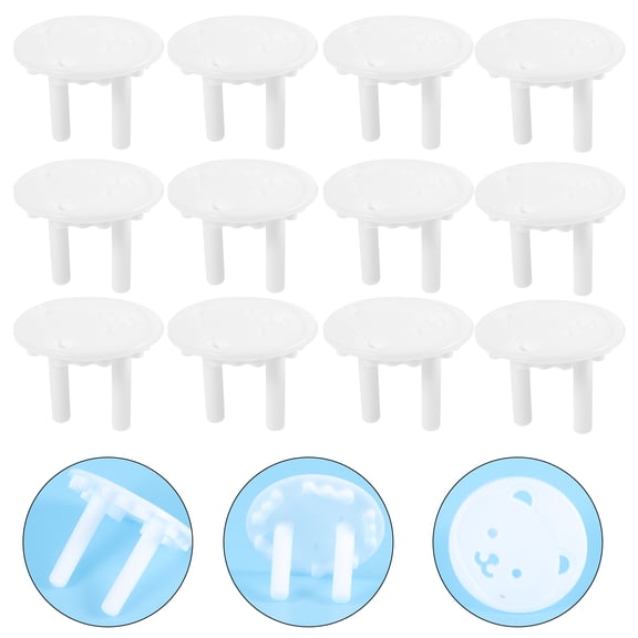 ELAYARD Child Safety Plug Socket Covers ABS Prevent Electric Shock Indoor Use 20pcs
