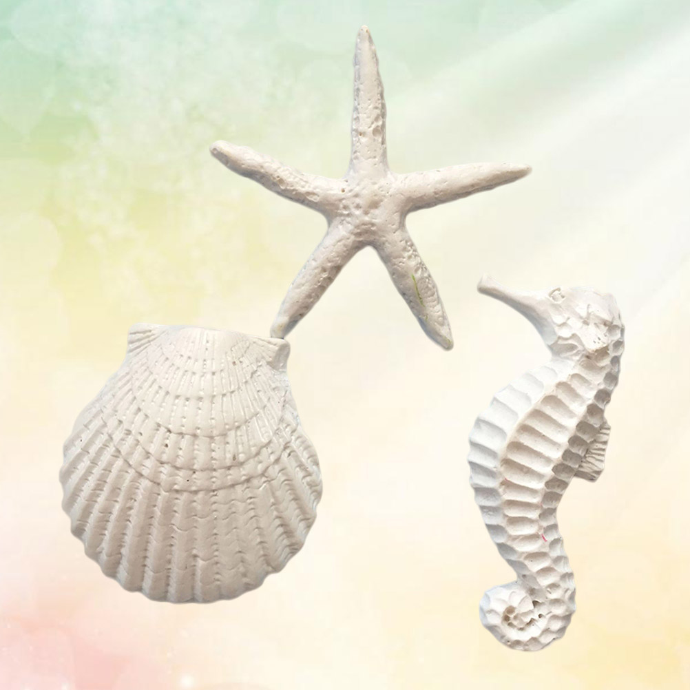 Curated visual reference: Saltwater Aquarium Safe Decorations Reference: Elayard White Resin Aquarium Decor Ornament Safe For Fresh And