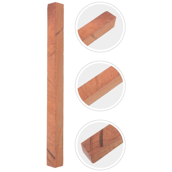 ELAYARD Wood Bracelet Making Stick Wood Stick Dark Red 1Pack for Bracelet Material and Crafting