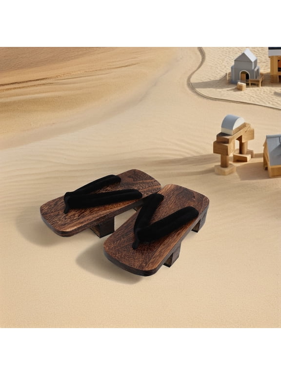 Wooden Japanese Clogs for Cultural Events and Daily Wear with Comfortable Ergonomic Fit