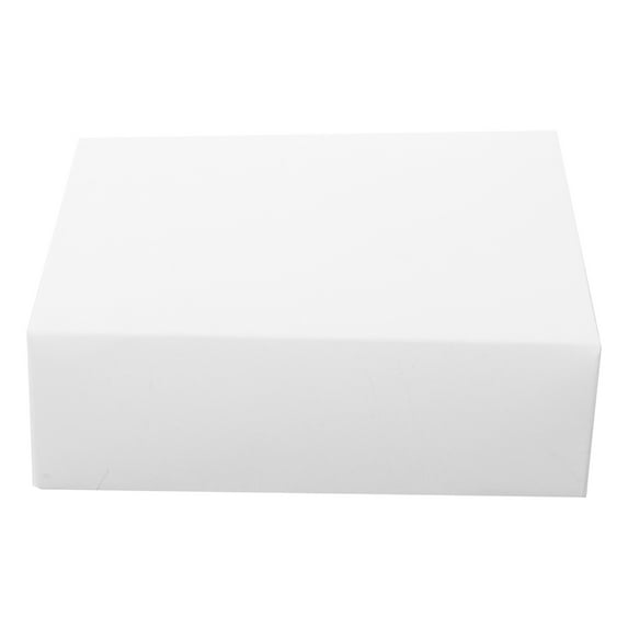 ELAYARD Valentine's Day Party Cardboard Box Wrapping Box White Paper 1Pcs