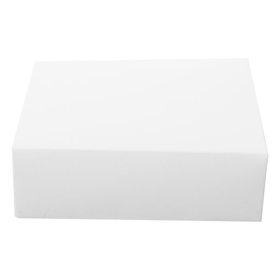 ELAYARD Valentine's Day Party Cardboard Box Wrapping Box White Paper 1Pcs