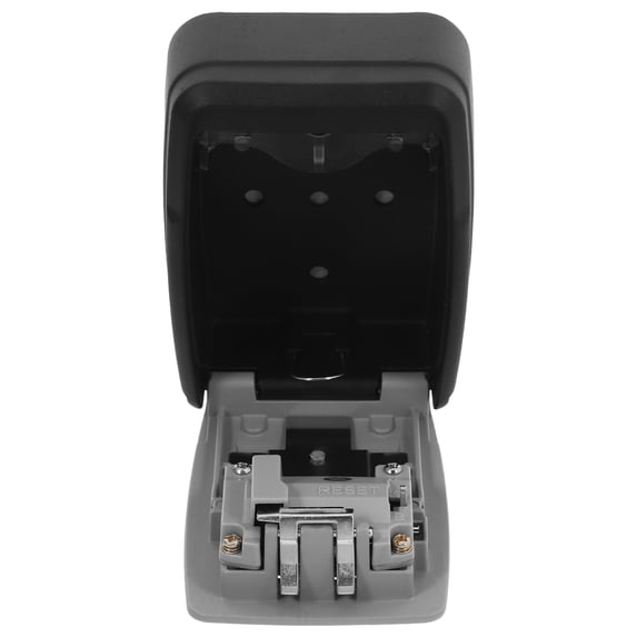 ELAYARD Zinc Alloy Plated Silver Key Lock Box - Weather-Resistant ...