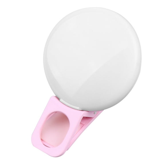 ELAYARD Led Photo Clip Light Selfie Ring Lamp Pink 1Pcs