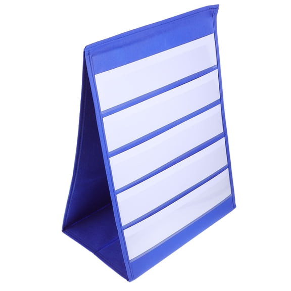 ELAYARD desktop pocket chart sentence strips holder pocket multi individual group usage teaching aid 1Set