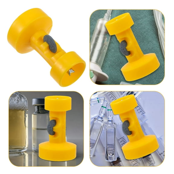 ELAYARD Yellow Ampule Bottle Breaker for Hospital and Home Safe Glass Opener