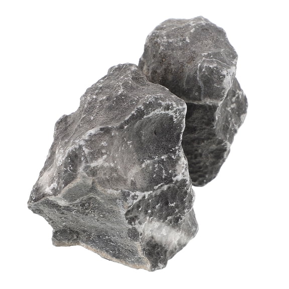 ELAYARD resin craft Resin Rockery Ornament Dark Grey 1 Set for Indoor Display