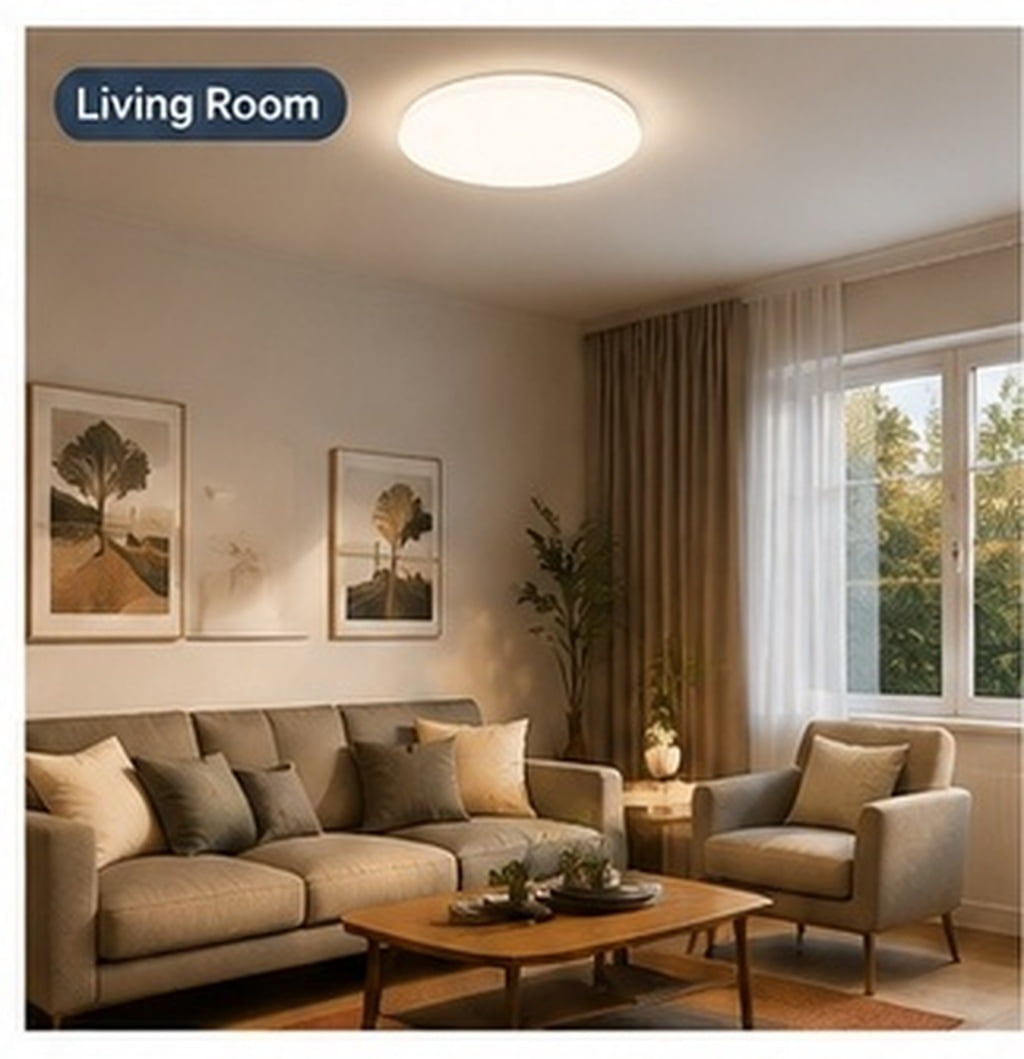 ELAYARD round ceiling diffuser Frosted Acrylic 17.5 cm Diameter, 1 mm ...