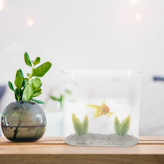ELAYARD small aquarium tank desktop aquarium clear 1Pack