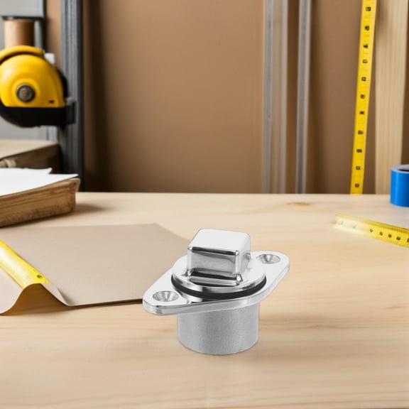 ELAYARD Precision Stainless Steel Drain Plug for Boats and Yachts Silver