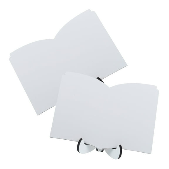 ELAYARD 2Pcs White Wooden Sublimation Photo Frames Heat Transfer Printing Plates for Decoration