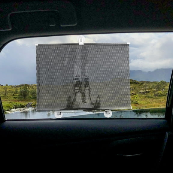 ELAYARD Suction Cup Sunshade Blackout Curtains Easy Install for Decor