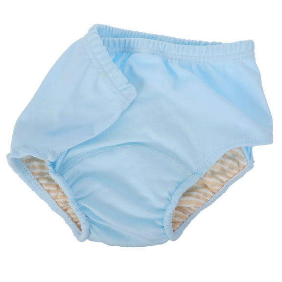 ELAYARD Washable Diaper Reusable Urinary Underwear Comfortable Sky-Blue Home Use