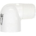thumbnail image 1 of Charlotte Pipe PVC Elbow 90 Degree - 3/4" MxFPT, White, 1 of 1