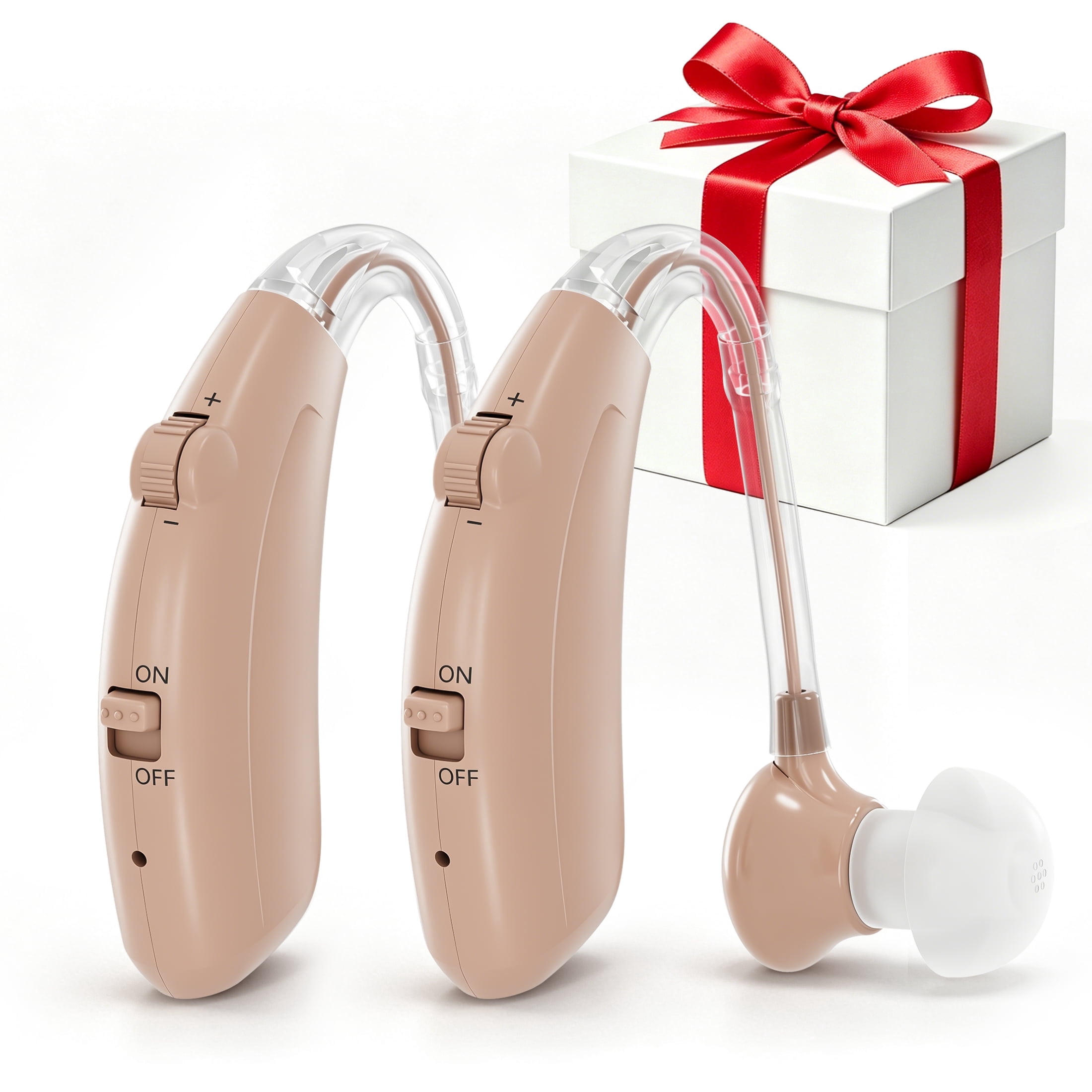 ELCTRTICI Hearing aids for Seniors,Rechargeable,Clear Sound,Noise Cancelling,Adjustable Volume HAP-001