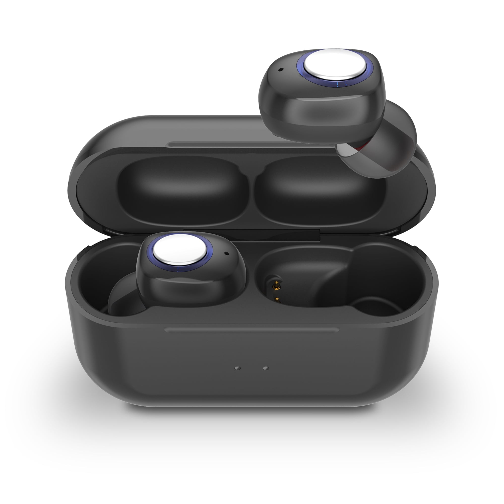 ELCTRTICI Hearing Aids for Seniors, 8-Channel Rechargeable Hearing Aids with Noise Reduction, Adjustable Volume & Charging Case, VHP-1605, Black