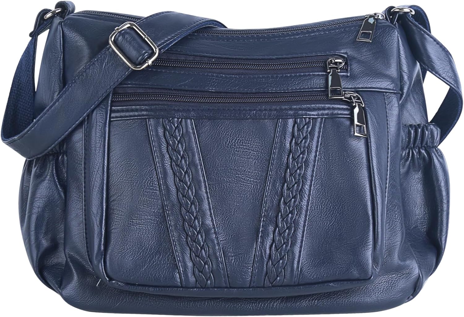 ELDA Crossbody Bags For Women Pocketbooks Soft PU Leather Purses and ...
