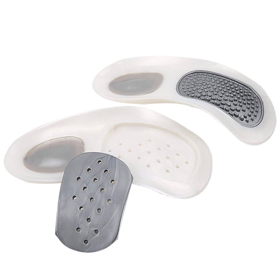 ELDORIX 2 Pcs Plantar Fasciitis Relief,Removable Design Shoe Inserts for Women,Easy Cleaning Flexible Use Plantar Fasciitis Insoles,F