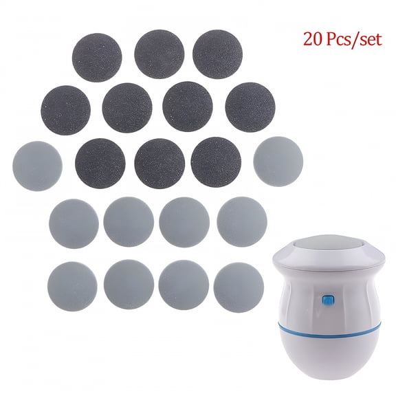 ELDORIX 20Pcs Foot Grinder Replacement Head Electronic Foot File Pedicure Callus Remover